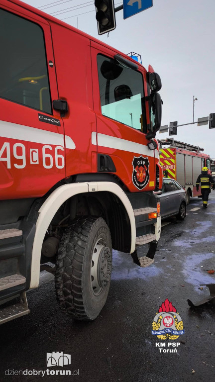 Wypadek w Ostaszewie pod Toruniem
