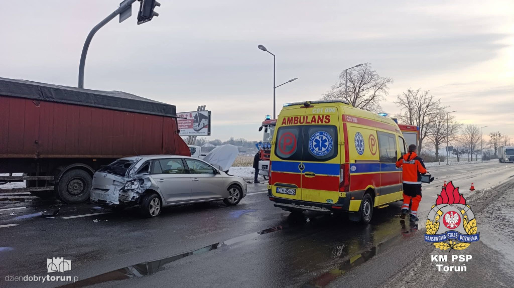 Wypadek w Ostaszewie pod Toruniem