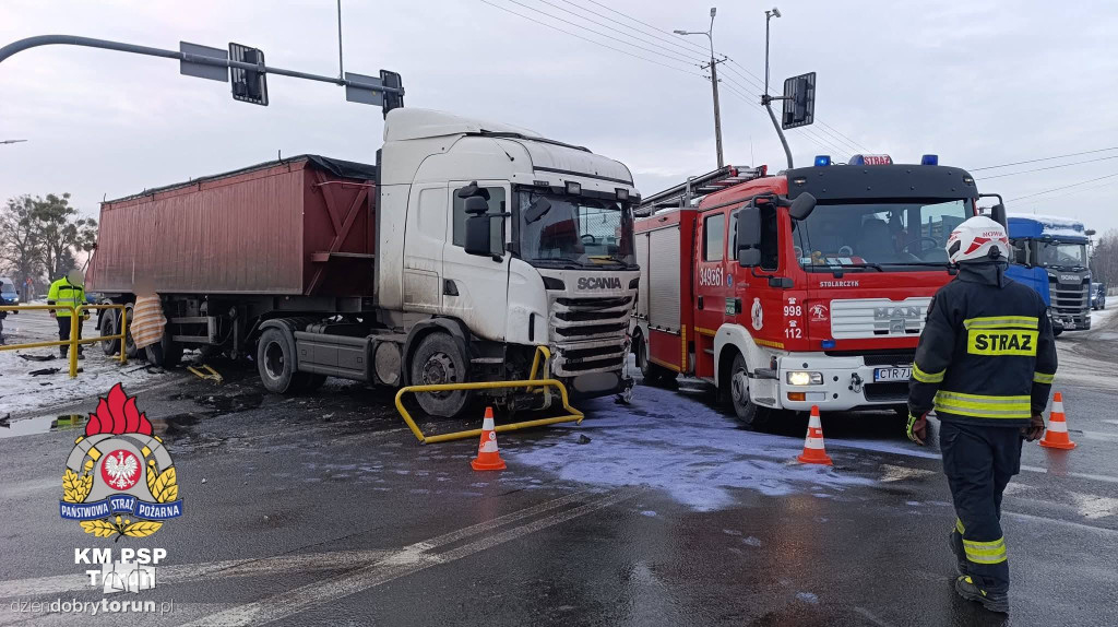 Wypadek w Ostaszewie pod Toruniem