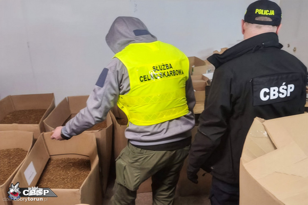 Miliony sztuk papierosów i tony tytoniu