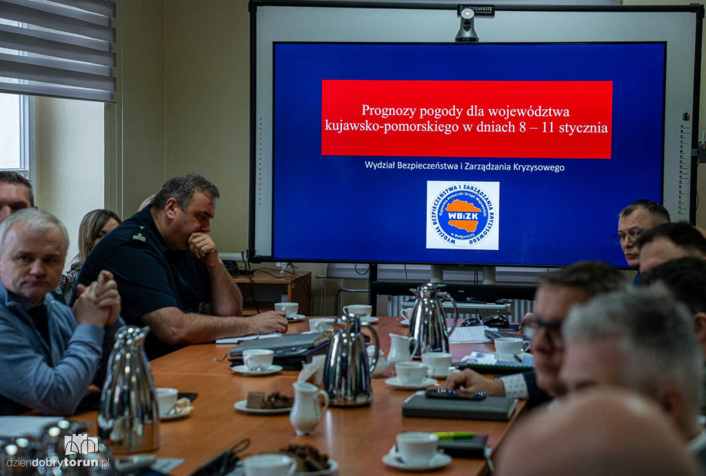 Posiedzenie Zespołu Zarządzania Kryzysowego w UW