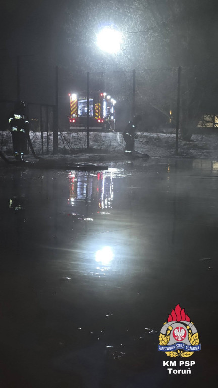 Miejsce zimowej zabawy