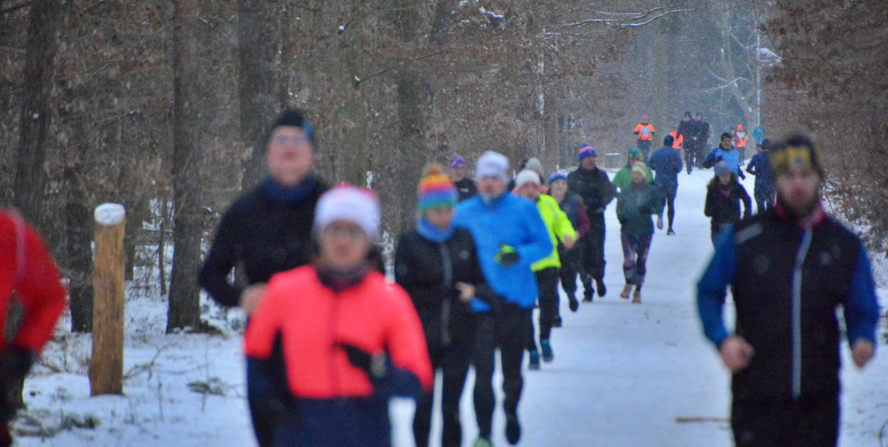 Zimowy parkrun w Toruniu