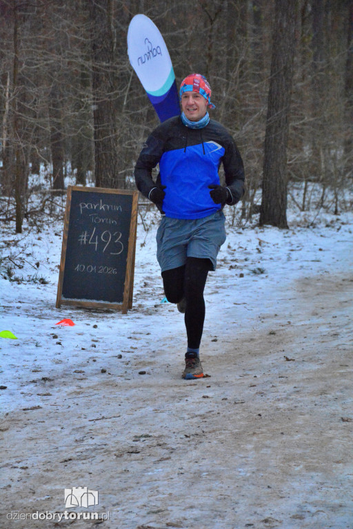 Zimowy parkrun w Toruniu