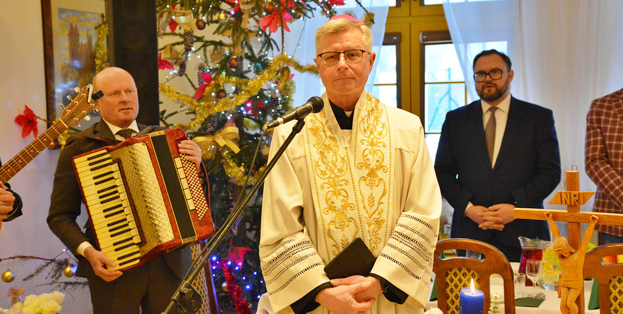 Kolędowanie w Caritas w Przysieku