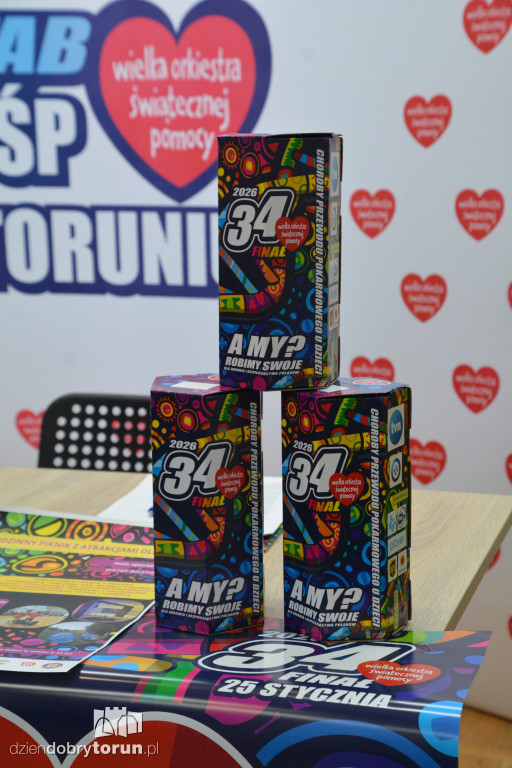 Konferencja przed 34. finałem WOŚP