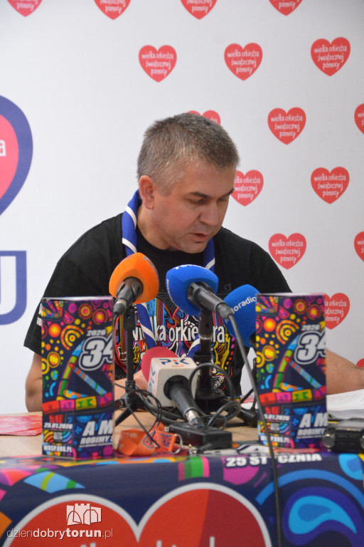 Konferencja przed 34. finałem WOŚP