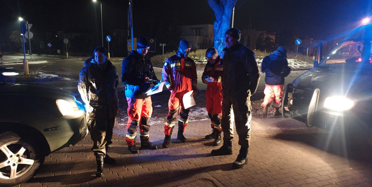 Nocna akcja poszukiwawcza