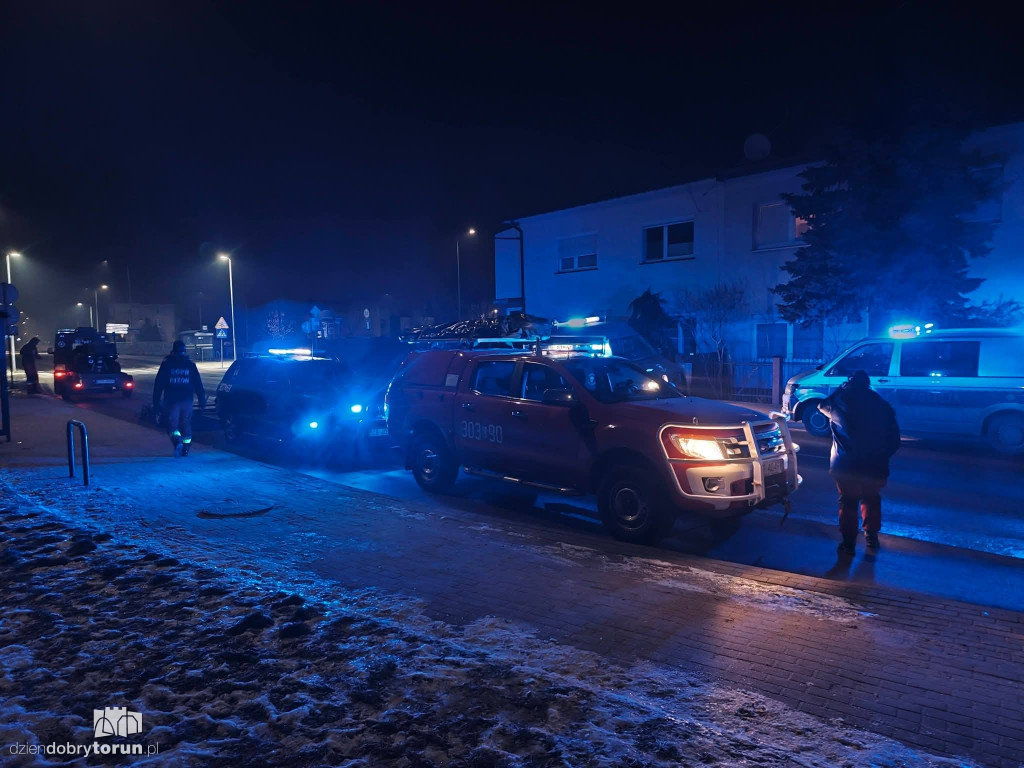 Nocna akcja poszukiwawcza