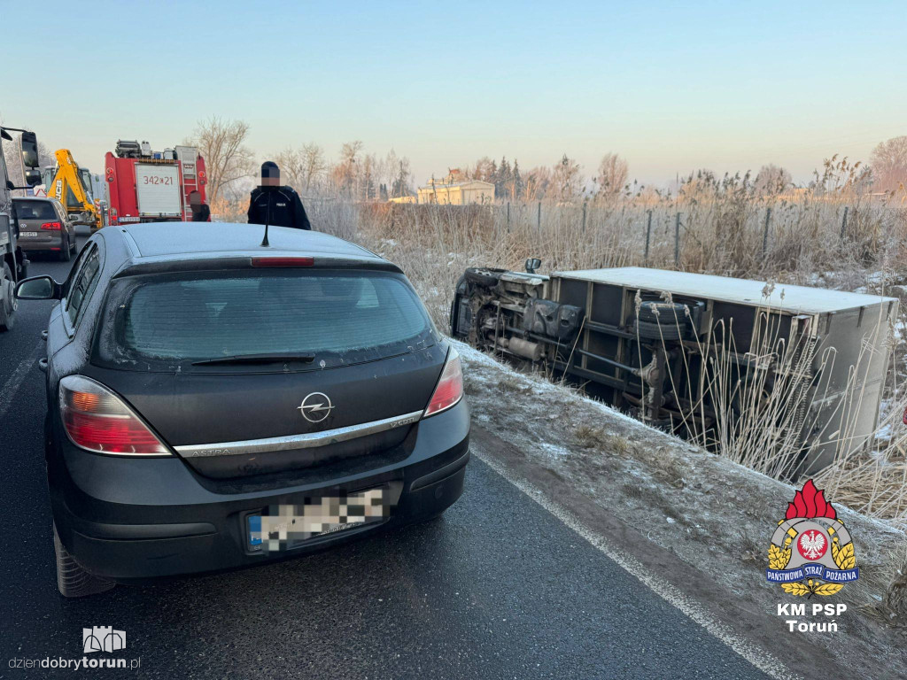 Wypadek na Nieszawskiej w Toruniu