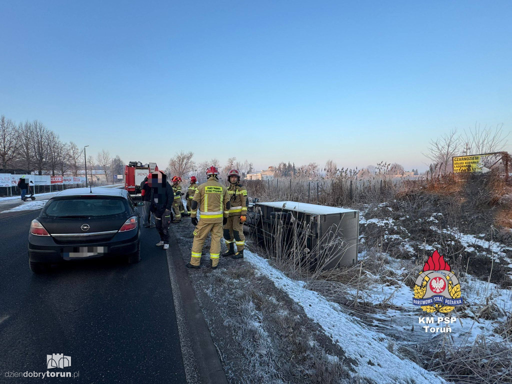 Wypadek na Nieszawskiej w Toruniu