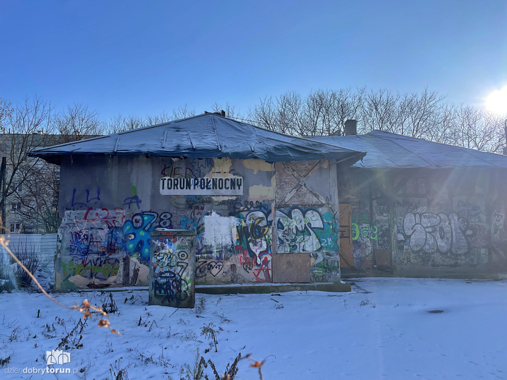 Tak dziś wygląda Dworzec Toruń Północny