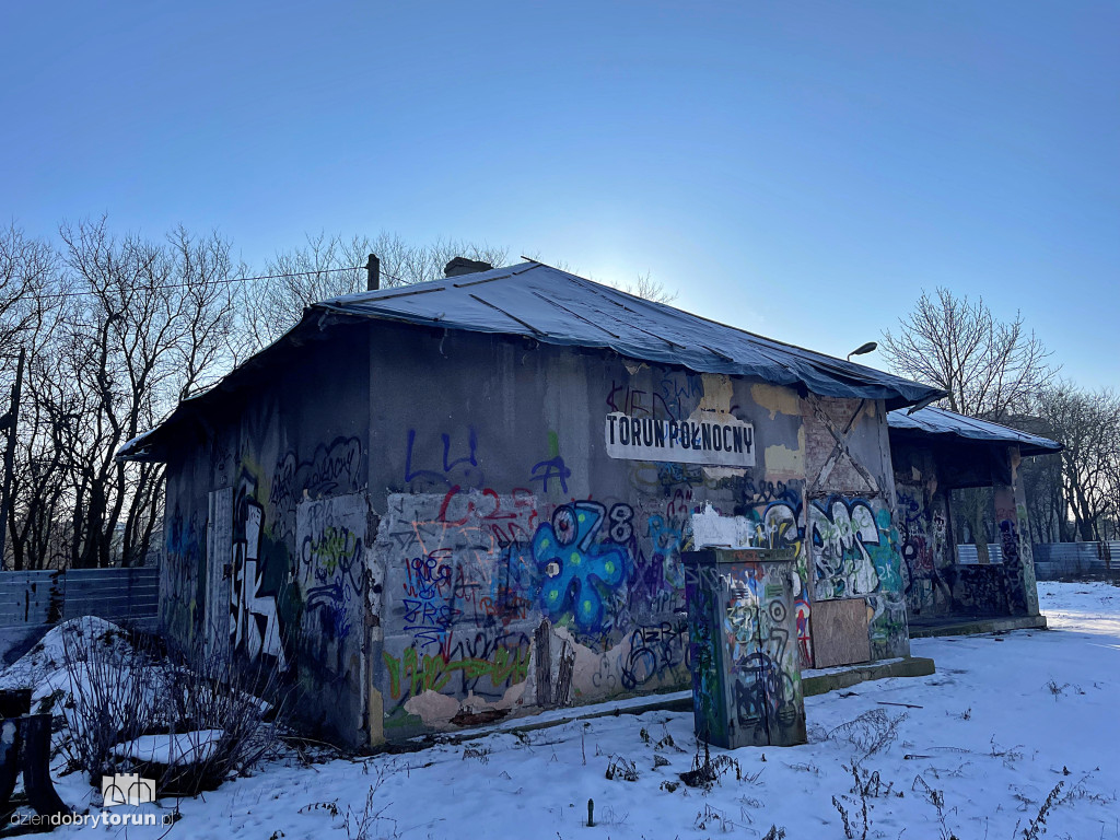 Tak dziś wygląda Dworzec Toruń Północny