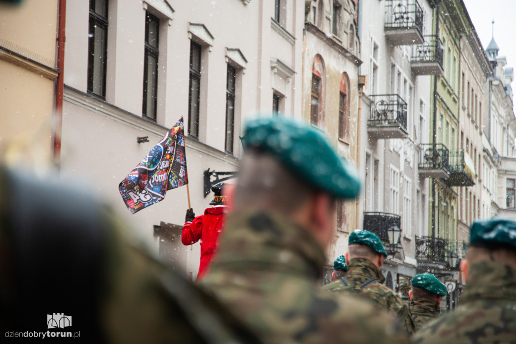 34. Finał WOŚP - przemarsz orkiestry