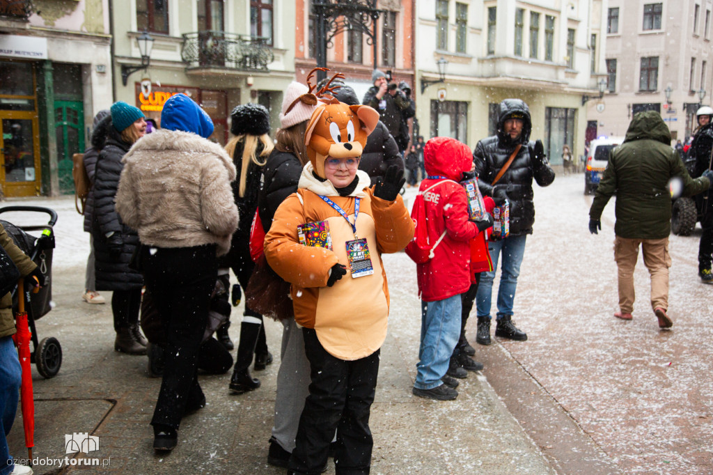 34. Finał WOŚP - przemarsz orkiestry