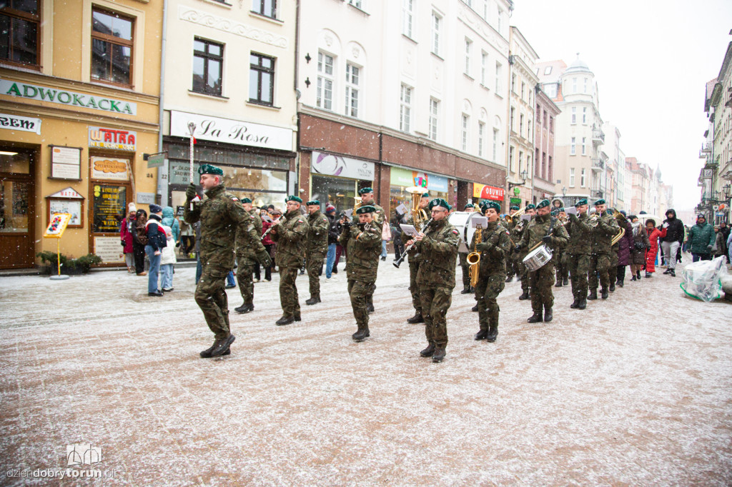 34. Finał WOŚP - przemarsz orkiestry