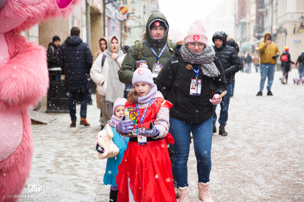 34. Finał WOŚP - przemarsz orkiestry