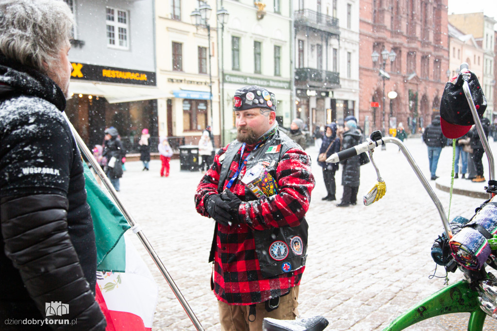 34. Finał WOŚP - przemarsz orkiestry