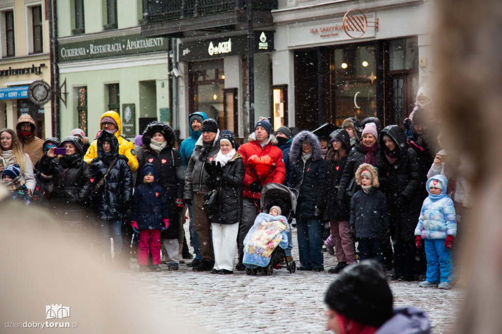 34. Finał WOŚP - przemarsz orkiestry