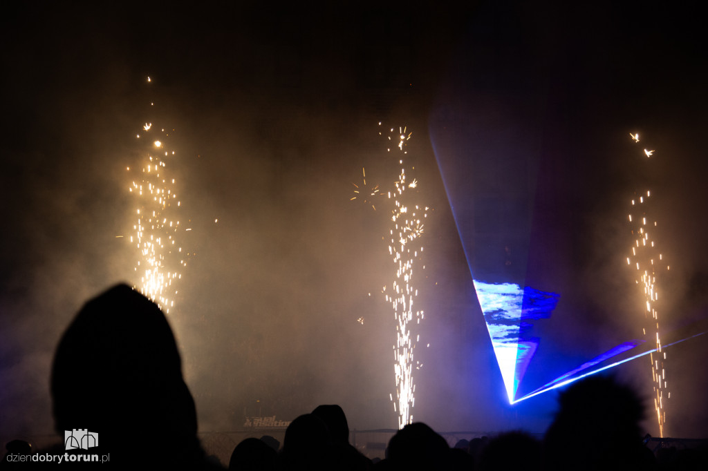 34. Finał WOŚP - światełko do nieba w Toruniu