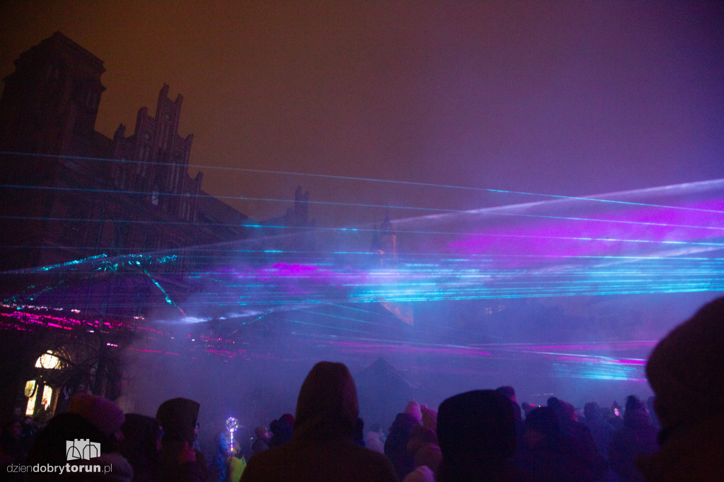 34. Finał WOŚP - światełko do nieba w Toruniu