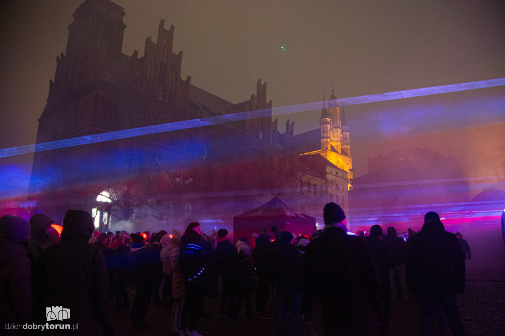 34. Finał WOŚP - światełko do nieba w Toruniu