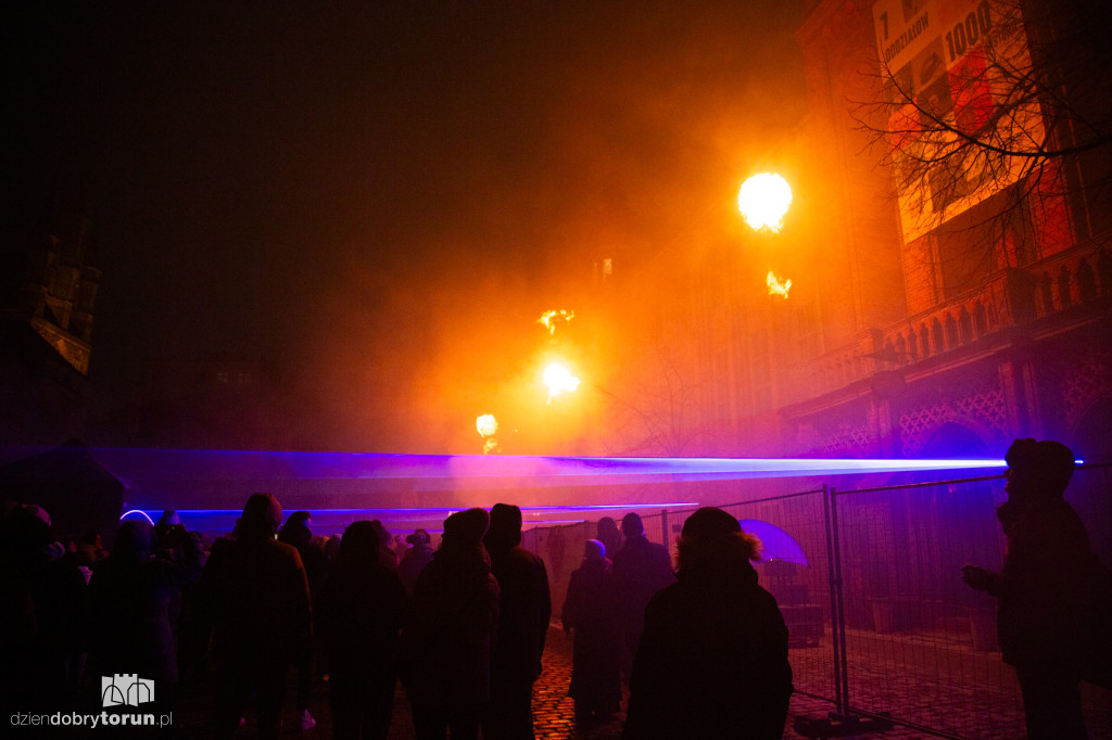34. Finał WOŚP - światełko do nieba w Toruniu