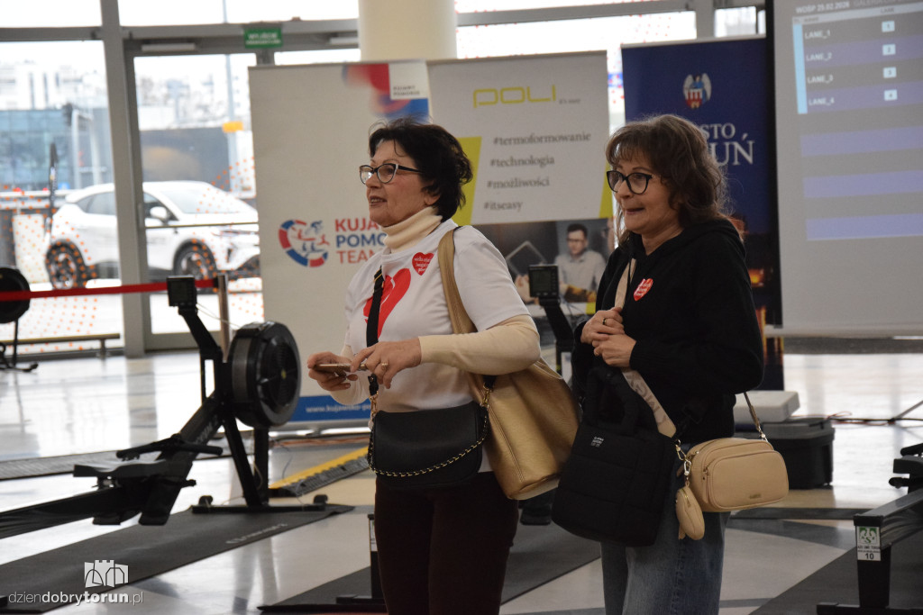 Toruń wiosłuje dla WOŚP