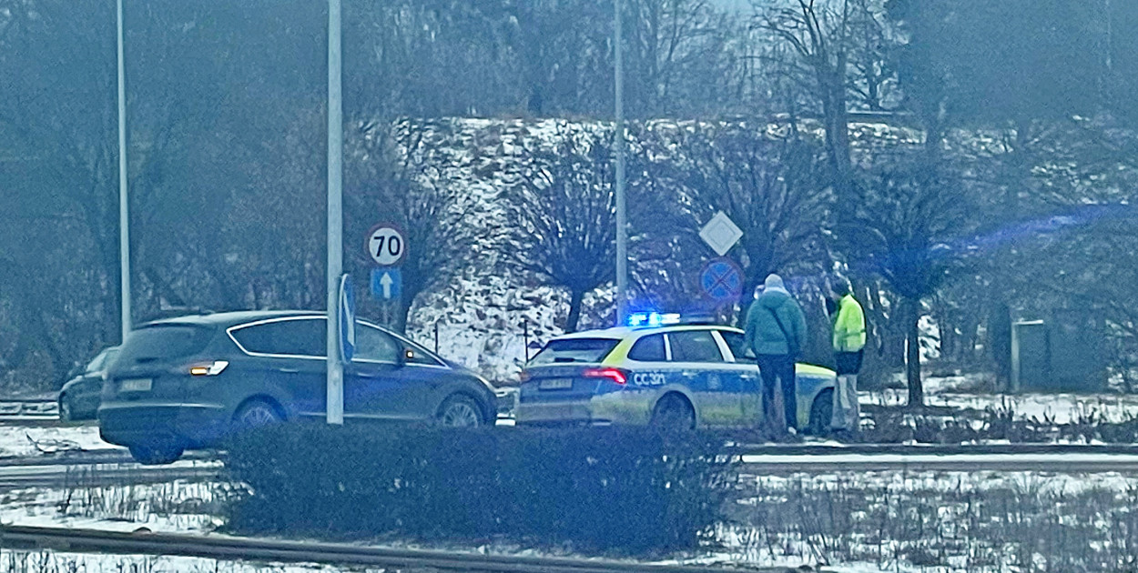 Zdarzenie drogowe w rejonie Placu Skalskiego