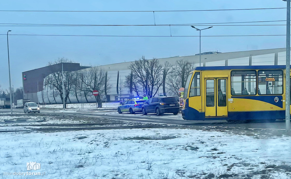 Zdarzenie drogowe w rejonie Placu Skalskiego