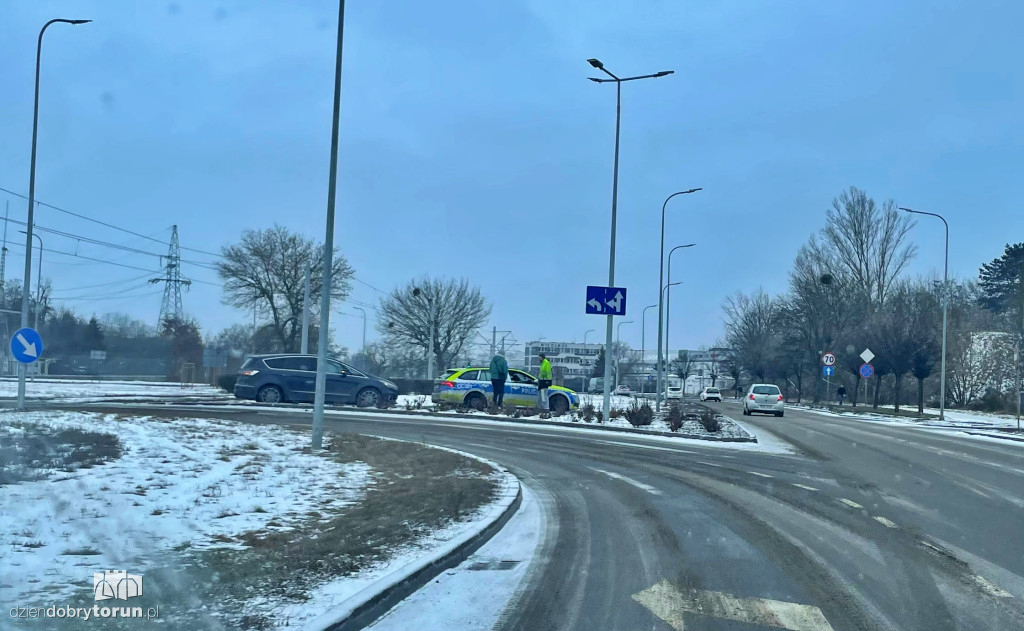 Zdarzenie drogowe w rejonie Placu Skalskiego