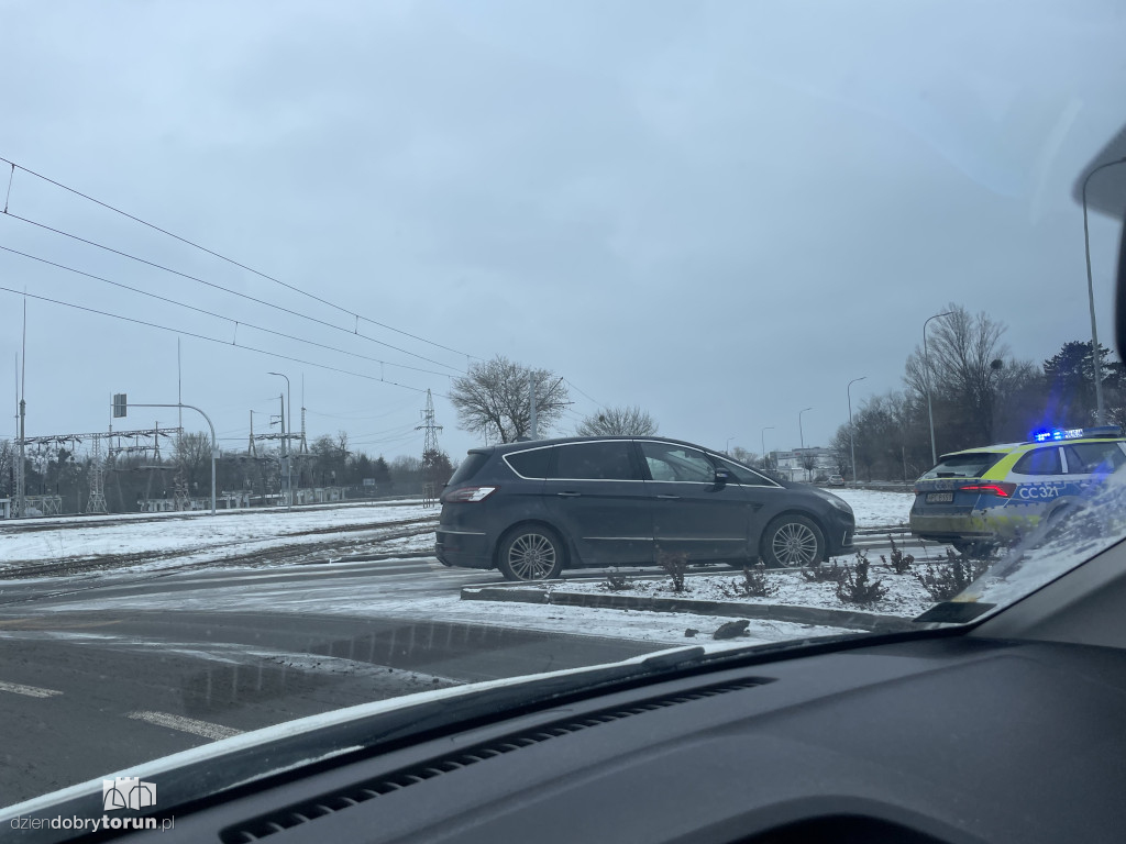 Zdarzenie drogowe w rejonie Placu Skalskiego