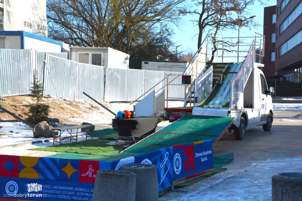 Zimowe sportowe szaleństwo w Toruniu