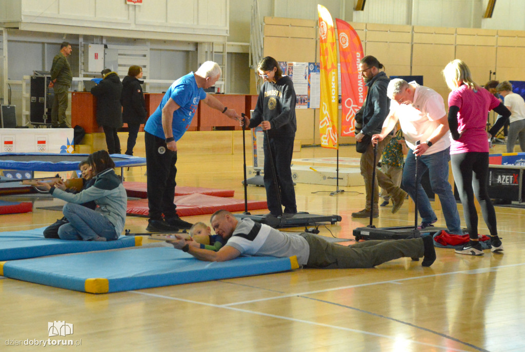 Zimowe sportowe szaleństwo w Toruniu