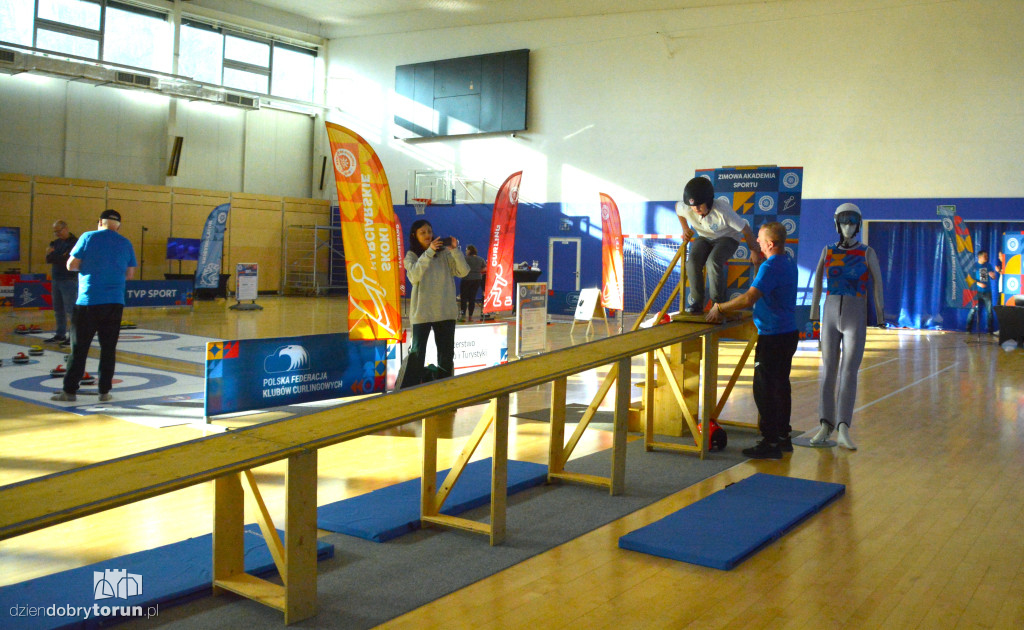 Zimowe sportowe szaleństwo w Toruniu