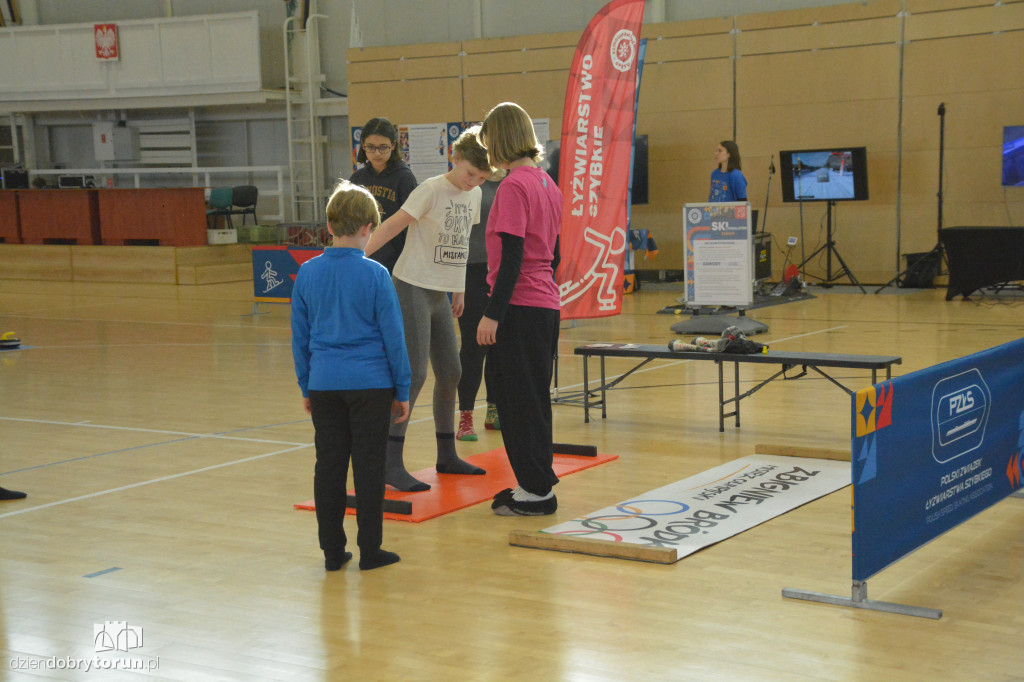 Zimowe sportowe szaleństwo w Toruniu