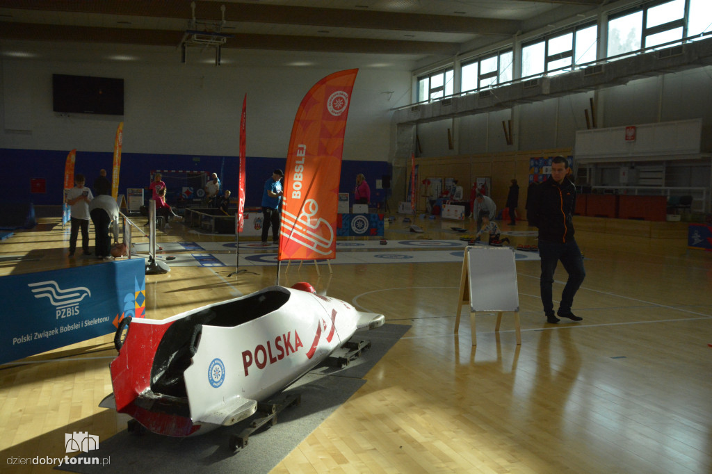 Zimowe sportowe szaleństwo w Toruniu