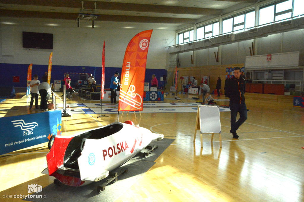 Zimowe sportowe szaleństwo w Toruniu