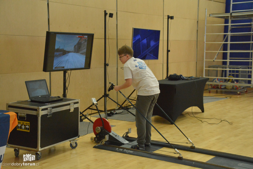 Zimowe sportowe szaleństwo w Toruniu