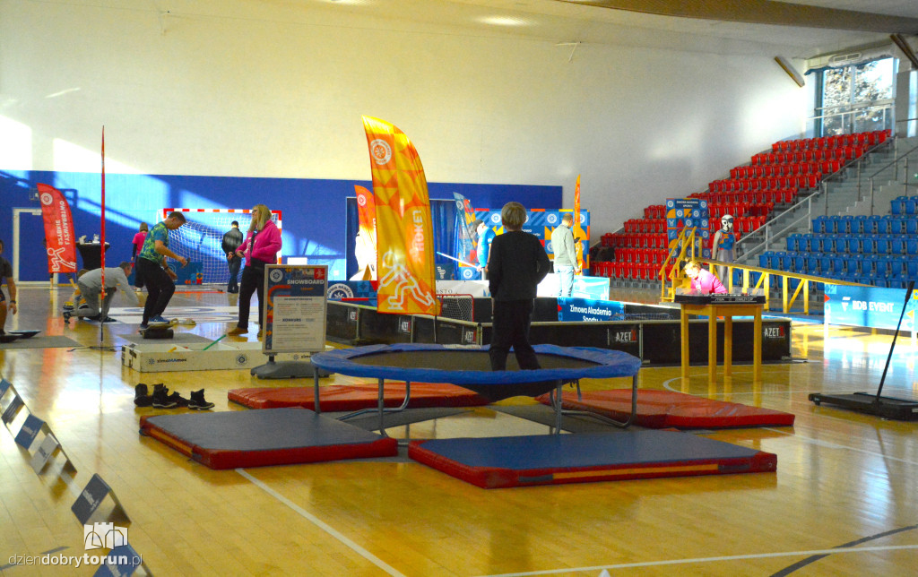 Zimowe sportowe szaleństwo w Toruniu