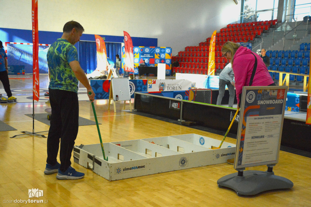 Zimowe sportowe szaleństwo w Toruniu