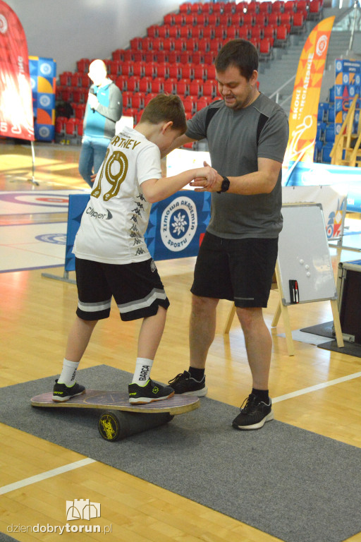 Zimowe sportowe szaleństwo w Toruniu