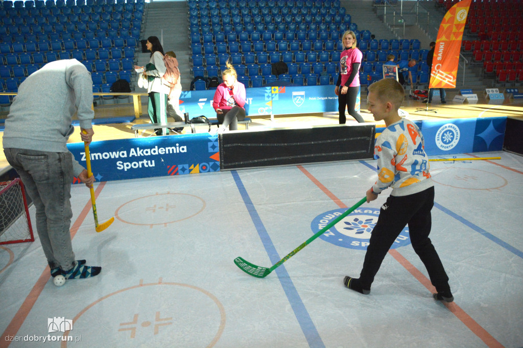 Zimowe sportowe szaleństwo w Toruniu