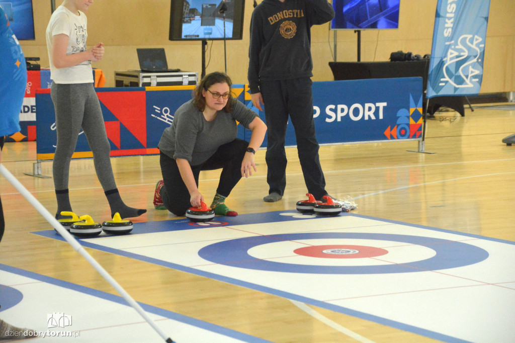 Zimowe sportowe szaleństwo w Toruniu