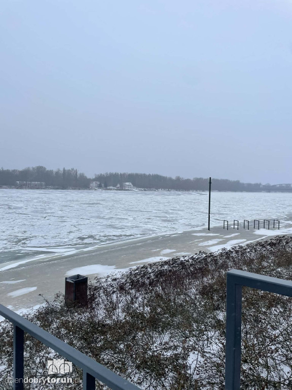 Wisła w Toruniu zamarznięta!