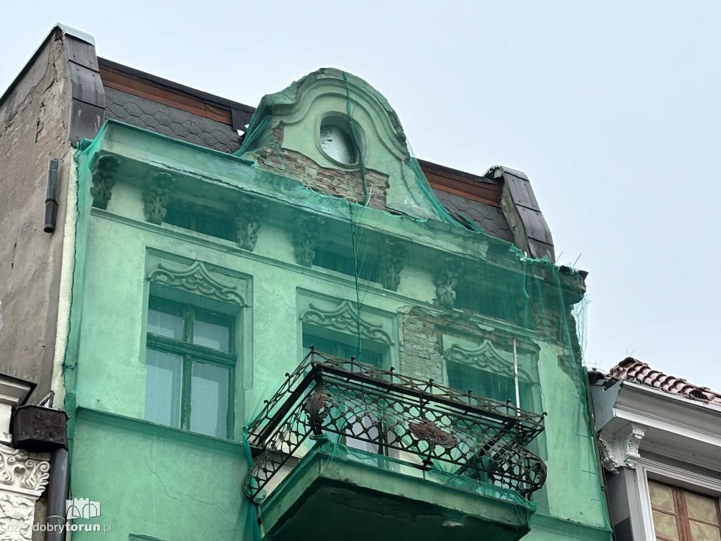 Groźna sytuacja w centrum Torunia