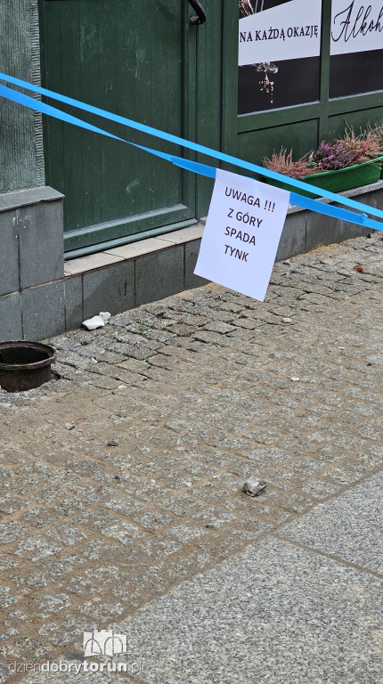 Groźna sytuacja w centrum Torunia