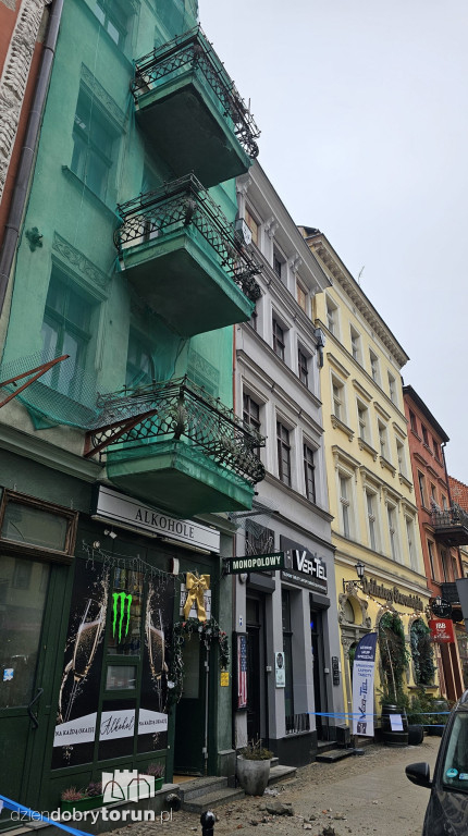 Groźna sytuacja w centrum Torunia