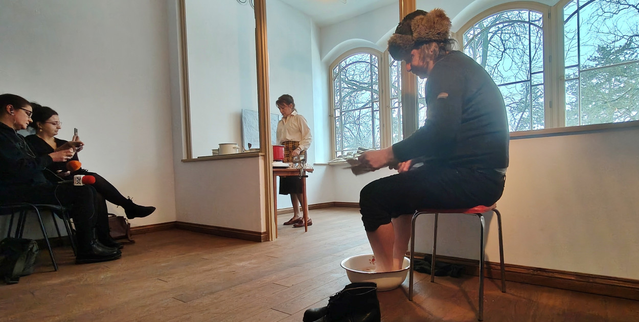 Próba przed \'Dom, w którym…\'