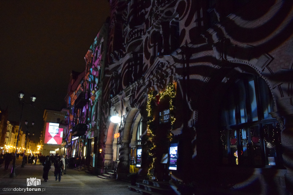 Ruchome murale Love is in the square